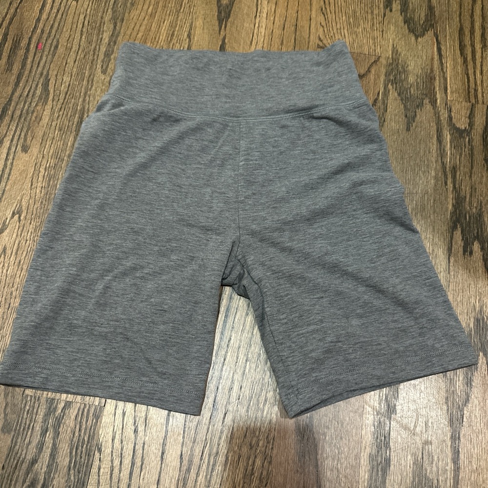 American Eagle Outfitters Gray Bike Shorts Comfortable Fit